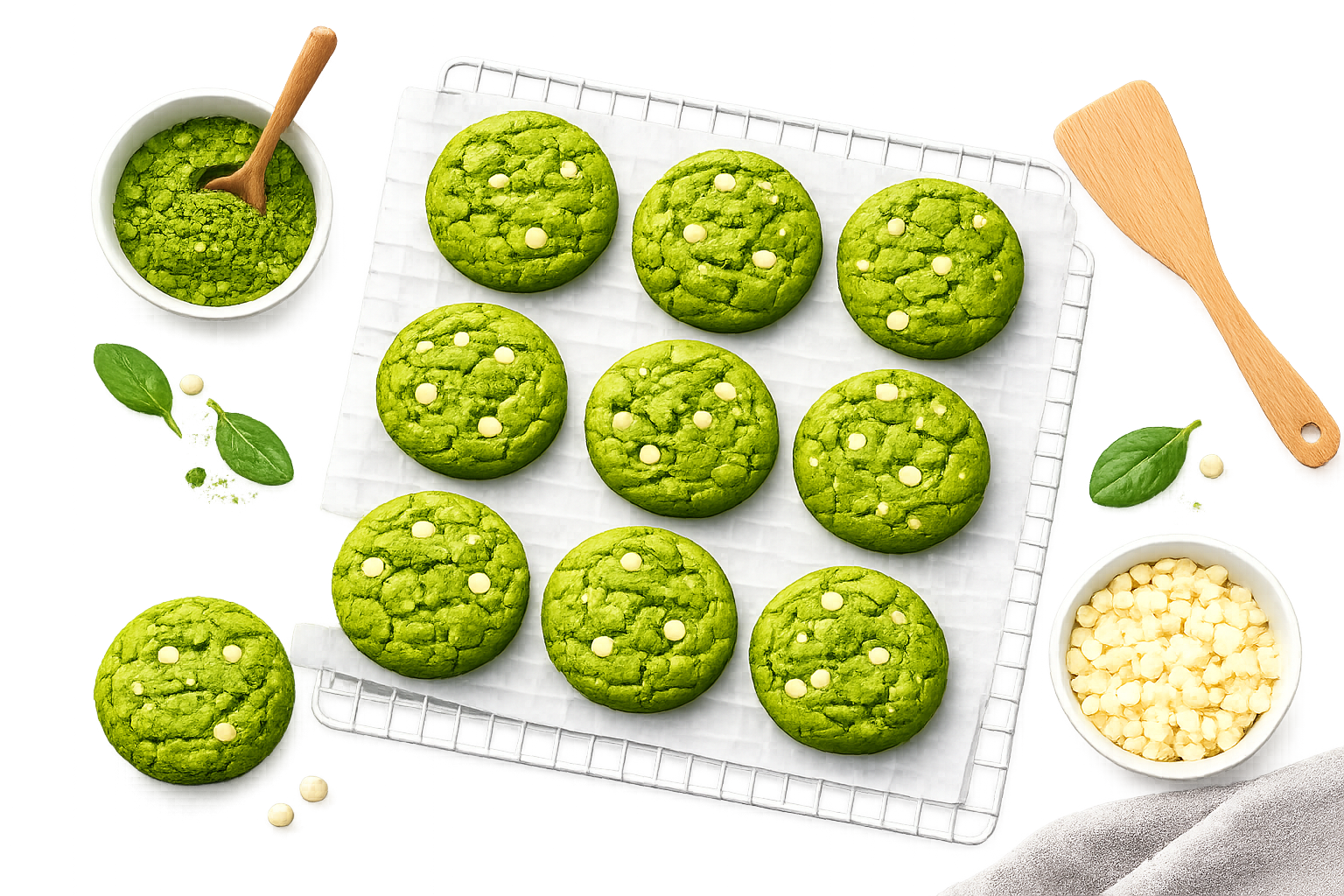 Matcha baking